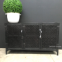 Foundry Industrial 3 Door Sideboard with Perforated Metal