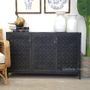 Foundry Industrial 3 Door Sideboard with Perforated Metal