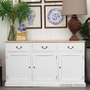 Clermont Sideboard White with limewash top  FRENCH  FURNITURE, HAMPTONS Style, PLANTATION Style, LIVING Room, LIVING TV Media & Storage, TABLES Sideboards & Buffets, STORAGE, STORAGE Sideboards & Buffets