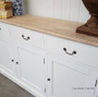 Clermont Sideboard White with limewash top  FRENCH  FURNITURE, HAMPTONS Style, PLANTATION Style, LIVING Room, LIVING TV Media & Storage, TABLES Sideboards & Buffets, STORAGE, STORAGE Sideboards & Buffets