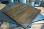 Cafe Table Tops Metal Insert Square