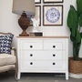 Beckett Chest of Drawers Distressed White Limewash Top  BEDROOM, HAMPTONS Style, PLANTATION Style, BEDROOM Chests & Commodes, TABLES Sideboards & Buffets, STORAGE, STORAGE Sideboards & Buffets