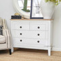 Beckett Chest of Drawers Distressed White Limewash Top  BEDROOM, HAMPTONS Style, PLANTATION Style, BEDROOM Chests & Commodes, TABLES Sideboards & Buffets, STORAGE, STORAGE Sideboards & Buffets