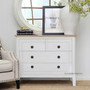 Beckett Chest of Drawers Distressed White Limewash Top  BEDROOM, HAMPTONS Style, PLANTATION Style, BEDROOM Chests & Commodes, TABLES Sideboards & Buffets, STORAGE, STORAGE Sideboards & Buffets