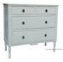 Elissa Chest of Drawers Distr. White  FRENCH  FURNITURE, BEDROOM, HAMPTONS Style, PLANTATION Style, BEDROOM Chests & Commodes, TABLES Sideboards & Buffets, STORAGE, STORAGE Sideboards & Buffets