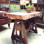 Crank Midi Adjustable Industrial Coffee Table