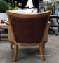 Colony Armchair Leather Rattan