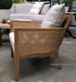 Colony Armchair Leather Rattan