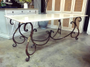 Peralta Dining Table with Marble Top