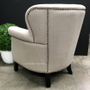 Scottie Occasional Armchair with Stud Detailing