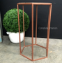 Polygon Lamp Table - Distressed Copper - CLEARANCE SALE