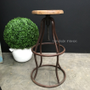 Popsicle Industrial Bar Stool