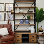 Shipyard 4 Drawer Industrial Shelving Unit  INDUSTRIAL RUSTIC Style, CAFE FURNITURE, LIVING Room, LIVING Cupboards & Bookcases, CAFE FURNITURE Storage, STORAGE, STORAGE Bookshelves & Cupboards