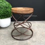 Lord of the Rings Industrial Stool  INDUSTRIAL RUSTIC Style, CHAIRS, CAFE FURNITURE, CHAIRS Stools, TABLES Side Tables, CAFE FURNITURE Stools & Chairs