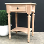 Nadine II Hamptons 1 Drawer Bedside Limewash