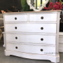 Mignon Chest Distressed White with Limewash Top