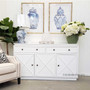 Beverly Buffet White  HAMPTONS Style, PLANTATION Style, LIVING Room, LIVING TV Media & Storage, TABLES Sideboards & Buffets, STORAGE, STORAGE Sideboards & Buffets, PLANTATION STYLE