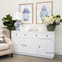 Beverly Buffet White  HAMPTONS Style, PLANTATION Style, LIVING Room, LIVING TV Media & Storage, TABLES Sideboards & Buffets, STORAGE, STORAGE Sideboards & Buffets, PLANTATION STYLE