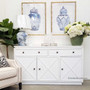 Beverly Buffet White  HAMPTONS Style, PLANTATION Style, LIVING Room, LIVING TV Media & Storage, TABLES Sideboards & Buffets, STORAGE, STORAGE Sideboards & Buffets, PLANTATION STYLE