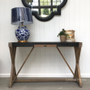 Loxley Desk Console  INDUSTRIAL RUSTIC Style, TABLES, HAMPTONS Style, PLANTATION Style, STORAGE Consoles & Desks, TABLES Sideboards & Buffets, STORAGE