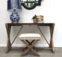 Loxley Desk Console  INDUSTRIAL RUSTIC Style, TABLES, HAMPTONS Style, PLANTATION Style, STORAGE Consoles & Desks, TABLES Sideboards & Buffets, STORAGE