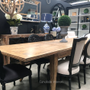 The expertly designed Lavinia Dining Table from Canalside Interiors offers a modern solution for space and style with its reliable extension system and chic appearance