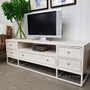 Cape Cod TV Unit Whitewash