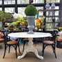 Amelie Carrara Marble Round Dining Table  TABLES, TABLES Dining Tables