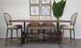 Cog Adjustable Dining to Bar Table