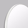 Flynn Round Mirror Bright White MIRRORS