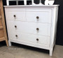 Beckett Chest of Drawers 106cm h Distressed White