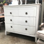 Beckett Chest of Drawers 106cm h Distressed White