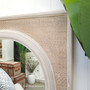 Brielle Ovalis Rattan Mirror HAMPTONS Style, PLANTATION Style, MIRRORS, PLANTATION STYLE
