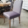 Mahone Bay Velvet Dining Chairs Grey  CHAIRS, CHAIRS Dining
