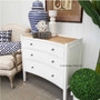 Tweed Hill Rattan Concave Chest Distressed White  BEDROOM, BEDROOM Chests & Commodes, STORAGE, STORAGE Sideboards & Buffets, PLANTATION STYLE