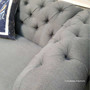 Clegane Chesterfield in Greystone Linen  CHAIRS, HAMPTONS Style, PLANTATION Style, CHAIRS Lounge, LIVING Room, LIVING Chairs