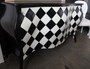Mines French Buffet Black White Checker