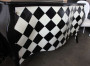 Mines French Buffet Black White Checker