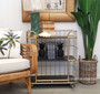 Caged Baker's Rack 3 Tier  INDUSTRIAL RUSTIC Style, CAFE FURNITURE, LIVING Room, LIVING TV Media & Storage, CAFE FURNITURE Storage, STORAGE, STORAGE Bookshelves & Cupboards