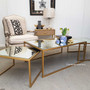 Brienne Nesting Coffee Table with Aged Mirror  TABLES, TABLES Coffee Tables, LIVING Room, LIVING Coffee & Side Tables
