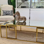 Brienne Nesting Coffee Table with Aged Mirror  TABLES, TABLES Coffee Tables, LIVING Room, LIVING Coffee & Side Tables