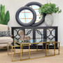 Brienne Nesting Coffee Table with Aged Mirror  TABLES, TABLES Coffee Tables, LIVING Room, LIVING Coffee & Side Tables