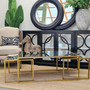 Brienne Nesting Coffee Table with Aged Mirror  TABLES, TABLES Coffee Tables, LIVING Room, LIVING Coffee & Side Tables