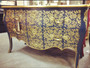 Piccini Commode Dark Blue with Gold Genova Trim