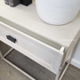 Connor Side Table Stone  BEDROOM, HAMPTONS Style, PLANTATION Style, TABLES Side Tables, LIVING Room, LIVING Coffee & Side Tables, BEDROOM Bedsides