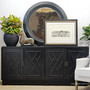 Amplify your lounge room's chic with the Ellery 4 Door Sideboard, showcasing quality craftsmanship and modern appeal