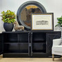 Exemplify Hamptons style with the spacious and luxurious Ellery Sideboard in a living room setting - Canalside Interiors