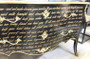 Piccini Commode Black with Gold Rhymes