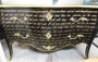 Piccini Commode Black with Gold Rhymes