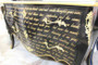 Piccini Commode Black with Gold Rhymes